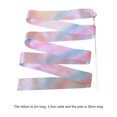 thumbnail image 7 of 30pcs 2M/4M Flashing Glitter Dance Ribbon Rhythmic Art Gymnastics Ballet Twirling Rod Stick Kid Sport Training Rainbow Toys., 7 of 7