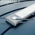 thumbnail image 6 of DAYBETTER 54 LED Under Cabinet Lights, USB Rechargeable Closet Lighting kit with Motion Sensor and Magnetic Strip for Wardrobe, Kitchen Wireless Lighting,2 Pack, 6 of 6