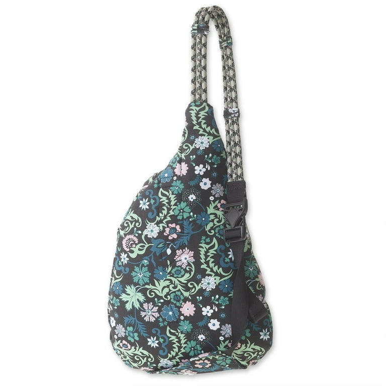KAVU Mini Rope Bag Cotton Crossbody Sling Whimsical Meadow Walmart