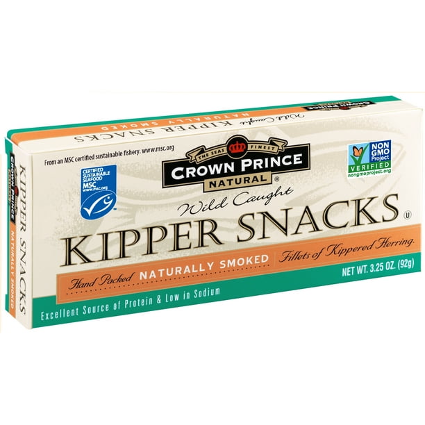 Crown Prince Natural Kipper Snacks - Low In Sodium, 3.25 oz - Walmart
