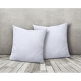 thumbnail image 2 of Funda de almohada de 2 piezas Funda de almohada impermeable Funda de almohada de estilo nórdico (blanco 50*50 cm), 2 of 5