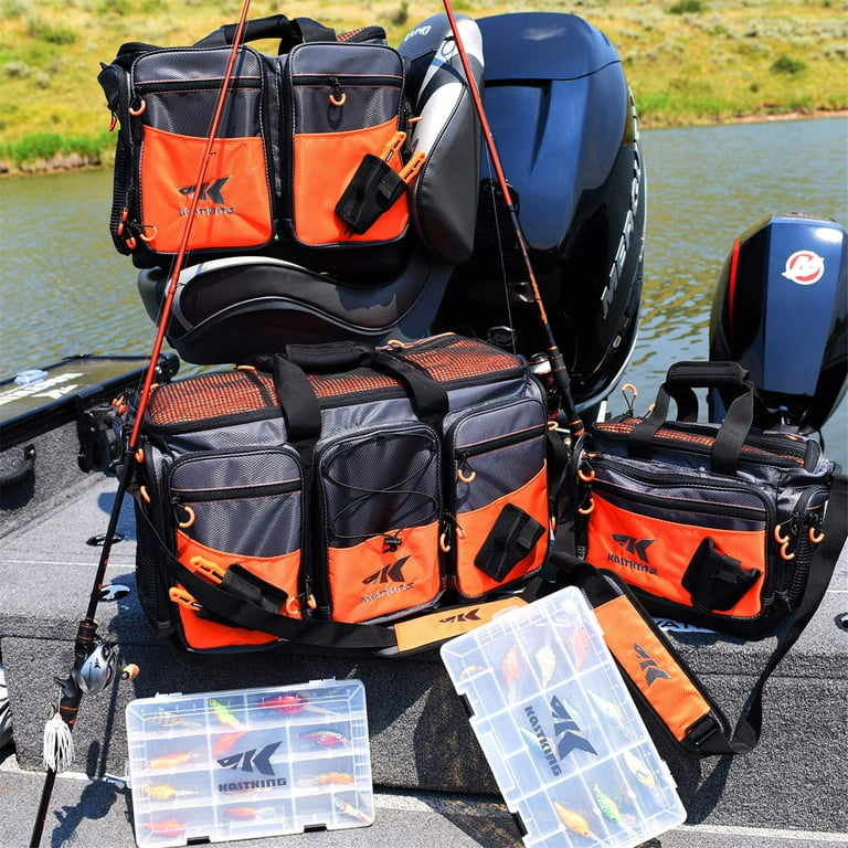 Fishing Tackle Bags - Large Saltwater Resistant Fishing Bags - Fishing  Tackle Storage Bags 