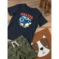 thumbnail image 3 of Cute Shark Pirates   Design T-Shirt Toddler -Image by Shutterstock,  5 Toddler, 3 of 4