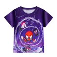 thumbnail image 1 of T-shirt Spiderman pour Garçons Manches Courtes Col Rond Spider Man Tee Cadeaux, 5-6 Ans, 1 of 5