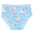 thumbnail image 4 of 9 Pack Toddler Little Girls Kids Cotton Briefs Underwear, Hipster Panties Size 2T 3T 4T 5T 6T, 4 of 4