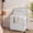 White, variant on Rolanstar 130L Laundry Hamper with Wheels&Lid, Large 3 Sections Clothes Hamper with 2 Types Removable Liner Bags, 5 Mesh Laundry Bags, Handwoven Divided Laundry Basket White