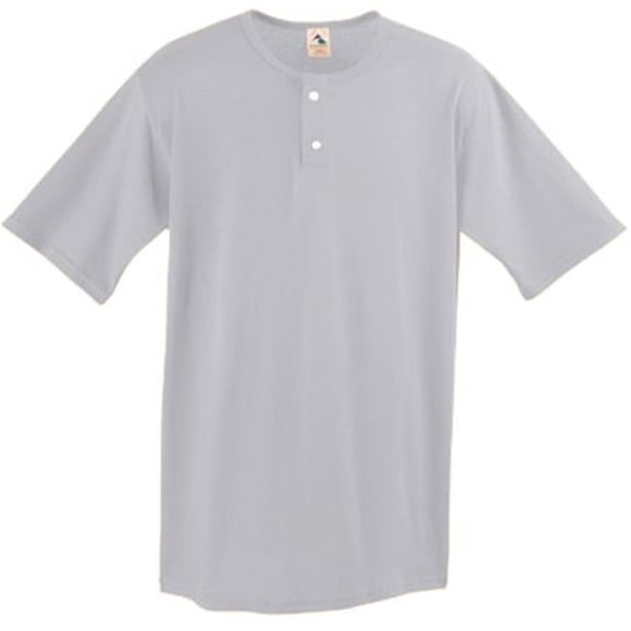 580A Maillot de Baseball à Deux Boutons&44; Bruyère Athlétique - Grande