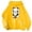 A-Yellow891, variant on XIAOCHA Mens Panda Boba Print Hoodie Oversized Long Sleeve Hooded Pullover Top Cozy Playful Casual Hoodies