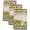 Green Yellow Beige, variant on Sunflowers Kitchen Towels Set of 4, Spring Farmhouse Country Truck Leaf Black Plaid Absorbent Dish Towels for Kitchen, Microfiber Hand Towel, Quick Drying Tea Towel for Cleaning Decorative Dishcloths