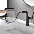 thumbnail image 3 of Single Hole Pull Down Kitchen Faucet, 3 Settings Kitchen Faucet, 3 of 5