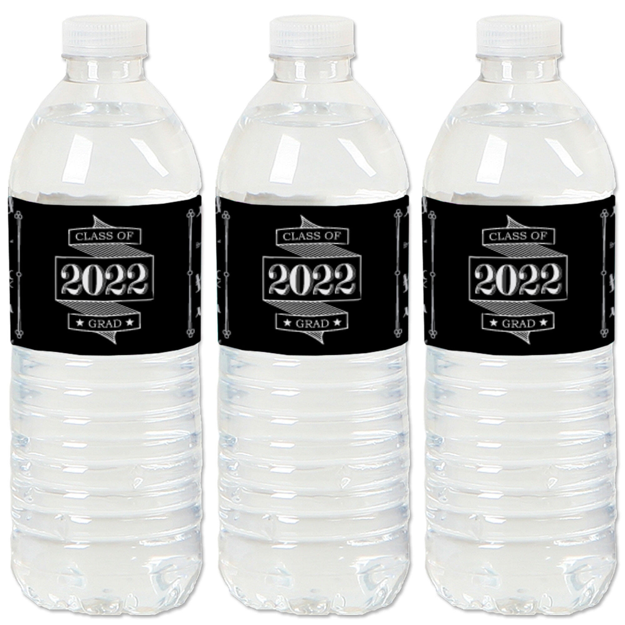 Dream Big Set of 20 Graduation Party Water Bottle Sticker Labels 