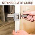 thumbnail image 3 of LIFKOME 1Set Stainless Steel Door Strike Plate Universal Replacement Plate for Enhanced Door Lock Security, 3 of 7