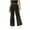 Black, variant on fatyb Kids Sparkly Flare Pants Sequin Glitter Wide Leg Party Trousers Casual Loose Dancewear Bell Bottoms