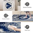 thumbnail image 4 of IsecretJoy Non Slip Kitchen Rugs Sets of 3, Washable Kitchen Mats for Floor Waterproof & Stain Resistant Runner Rug for Kitchen, Laundry Room, Hallway, 4 of 9