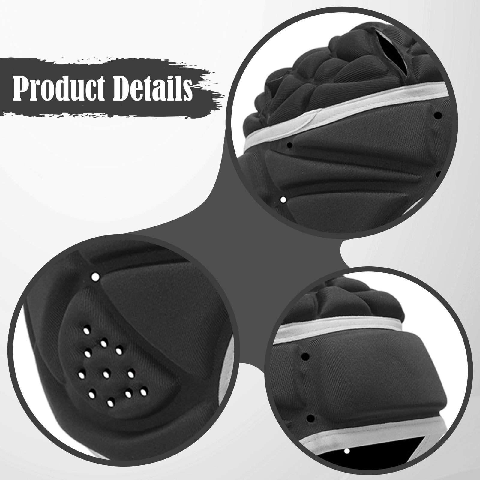Dualoai Football Helmet Hat Head Guard Roller Skating Breathable Rugby Headgear Kids