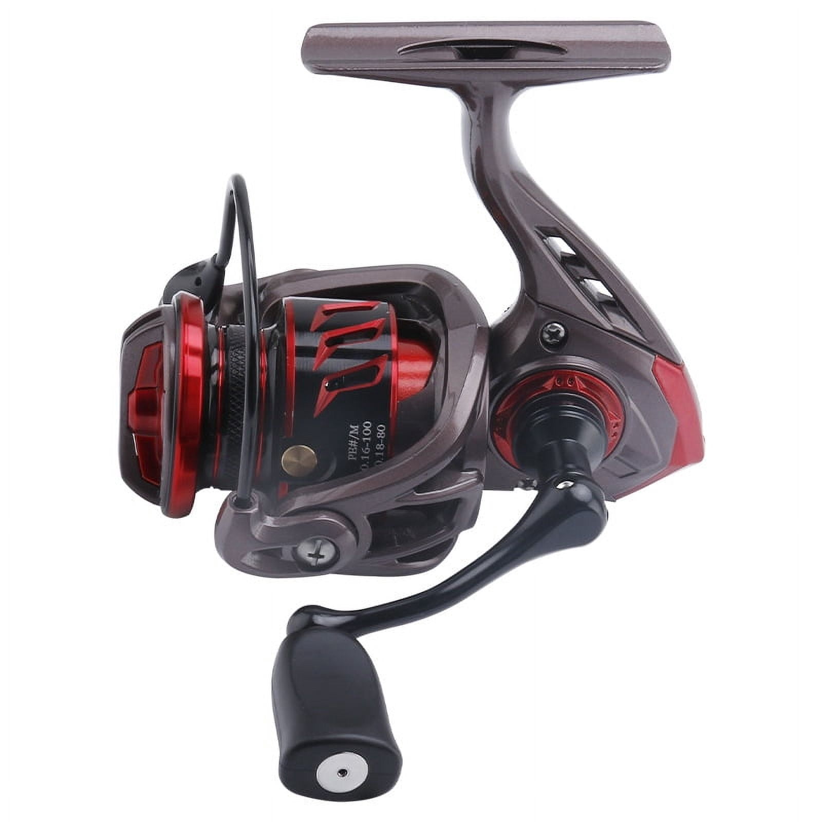 DEUKIO New Innovative Water Resistance Spinning Reel 4+1BB 4.5KG Max Drag Power 5.2:1 Fishing Reel for Freshwater Fishing