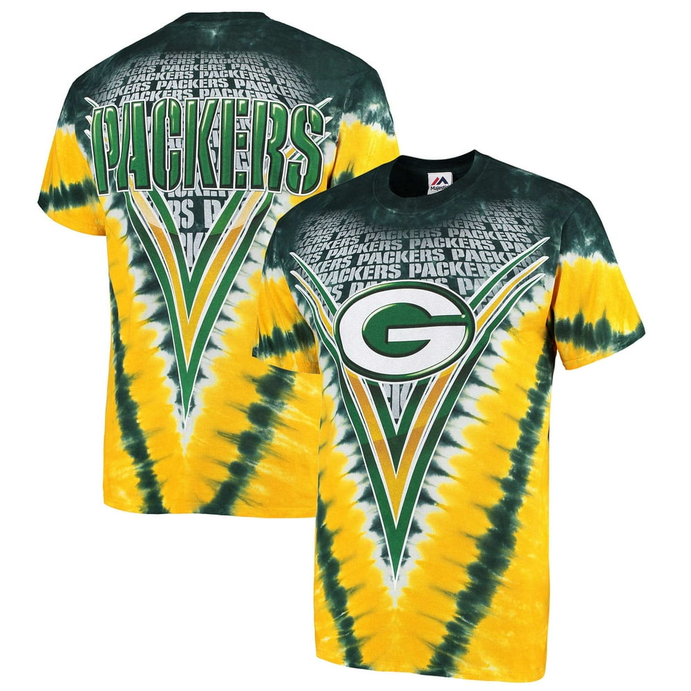 green bay packers tie dye shirt