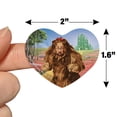 thumbnail image 4 of Wizard of Oz Lion Character Heart Shaped Planner Calendar Scrapbook Craft Stickers, 4 of 6