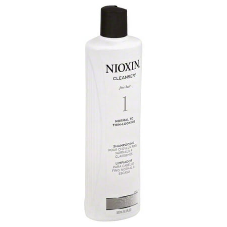 Nioxin System 1 Cleanser For Fine Natural Normal - Thin Looking Hair Nioxin, 16.9