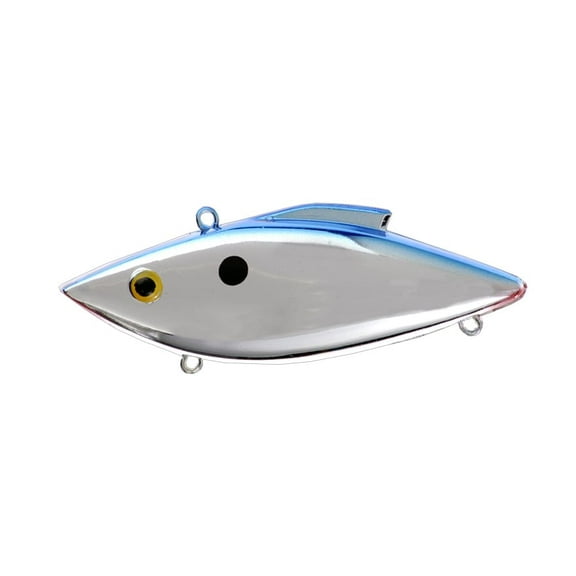 Bill Lewis Floating Rat-L-Trap Lipless Crankbait Chrome Blue Back