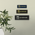 thumbnail image 3 of Signs ByLITA Standard Silverware Door or Wall Sign Easy Installation | Durable Construction | Kitchen Essentials | Hygiene | AirBnB Signs Sign (Ivory/Dark Brown) - Large, 3 of 7