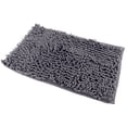 thumbnail image 4 of Alfombrilla de Chenilla de Microfibra Perfecl Felpudo de Piso 80x150cm Gris Oscuro, 4 of 8