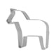 thumbnail image 4 of 4 piezas de acero inoxidable creativo forma de caballo moldes de galletas moldes de galletas set cortadores de frutas para hornear cocina DIY, 4 of 7
