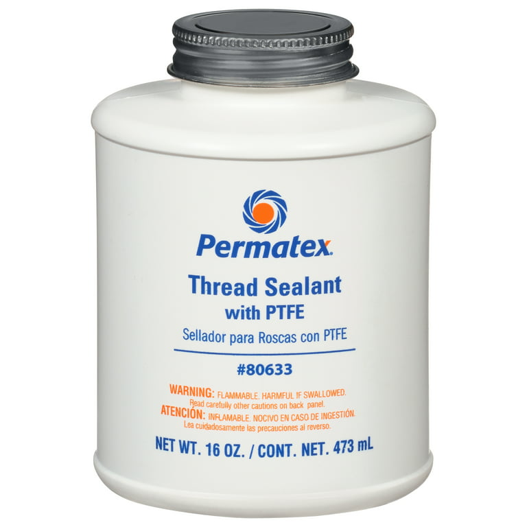 PERMATEX #14 Thread Sealant with TEFLON – 16 oz. bottle - Chemical Concepts