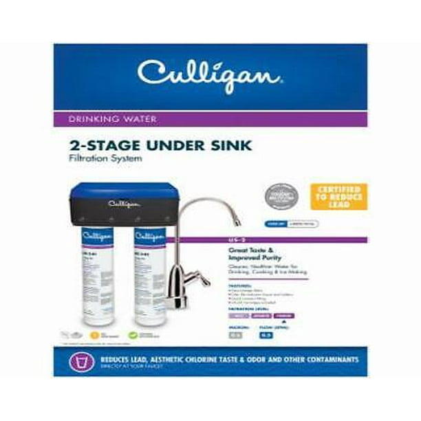 Culligan Under Sink Water Filtration System Culligan 2 Stage Under Sink Water Filtration System For Culligan