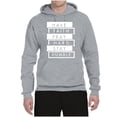 thumbnail image 2 of Wild Bobby, Have Faith Pray Hard Stay Humble Inspirational/Christian Unisex Graphic Hoodie Sweatshirt, Heather Grey, Small, 2 of 6