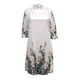 thumbnail image 5 of Vestido casual HUOGUO para mujer, sexy, pliegue, fiesta, cuello con volantes, 5 of 5