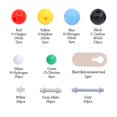 thumbnail image 2 of Kit de modelos moleculares Swpeet de 122 piezas para química con herramienta, 2 of 6