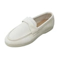 thumbnail image 3 of Taqqpue Women's Flats Shoes Women's Casual Versatile Solid Color Soft Soled Shoes Trendy Loafers Flat Shoes Loafer Shoes for Women, 3 of 10