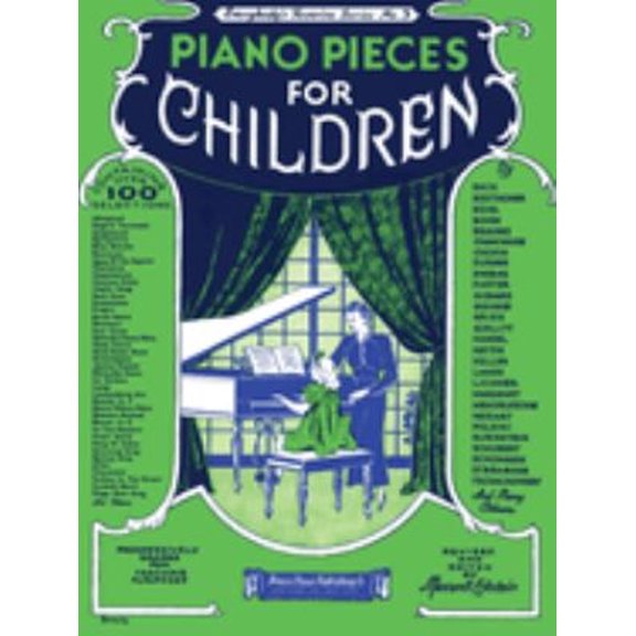 Pre-Owned Piano Pieces for Children (Everybody's Favorite Series, No. 3) - Beginner Piano Book for Kids with 100 Compositions - Popular Piano Sheet Music (Paperback) 0825620031 9780825620034
