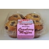 Sweet City Cranberry Muffins 4ct