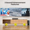 thumbnail image 4 of Barra de sonido PHEANOO P15 2.1 con subwoofer 140W HDMI ARC BT 5.0, 4 of 6