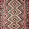 thumbnail image 1 of Ahgly Company Indoor Square Contemporary Brown Red Southwestern Area Rugs, 7' Square, 1 of 6