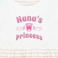 thumbnail image 4 of Inktastic Nanas Princess Granddaughter Girls Baby Dress, 4 of 5