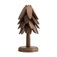 thumbnail image 4 of 4 posavasos de madera para mesa, posavasos de madera con forma de , posavasos de protección para mesa, tapete aislante para tetera Marrón, 4 of 9