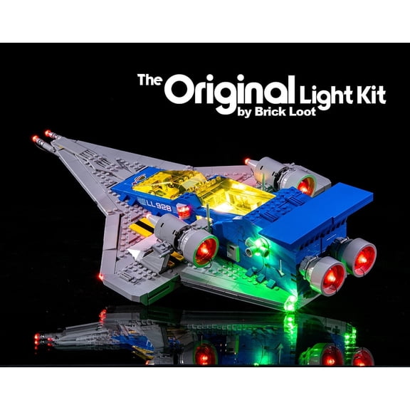Brick Loot LED Lighting Kit Compatible with LEGO Galaxy Explorer Set 10497 - LEGO Set NOT Included