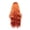 Orange, variant on 4x4 Small Lace Long Curly Orange Hair Wigs for Women | Synthetic Medium Parted Hairpiece