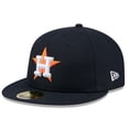 thumbnail image 3 of Men's New Era  Navy Houston Astros 2025 Jackie Robinson Day Retro Crown 59FIFTY Unstructured Fitted Hat, 3 of 5