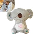 thumbnail image 2 of Oso koala relajante, nutria durmiendo, koala para aliviar la ansiedad, nutria que respira, juguete de peluche portátil con música, luz y movimiento de respiración rítmico., 2 of 4