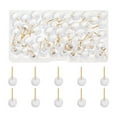thumbnail image 6 of 50Pcs Push Pins Cork Notice Board Thumb Tacks Drawing Pins Flower Star Gear Flat Head Pushpin for Office Bulletin Board, 6 of 8