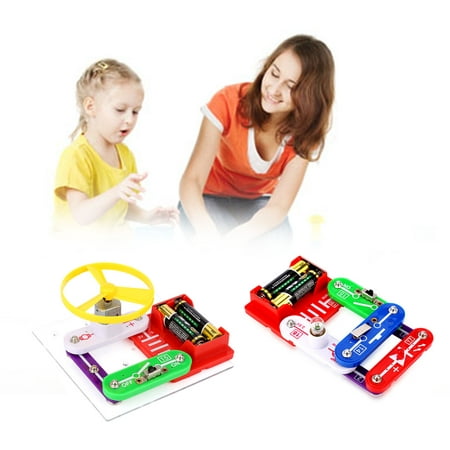 Virhuck W-35 Funny Electronics Discovery Kit Science Educational Toy Smart DIY Block