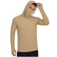 thumbnail image 2 of UPF 50+ Fishing Shirts for Men, Long Sleeve Sun Protection Hoodies, Outdoor Hiking Running Swimming Workout Shirts, 2 of 8