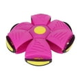 thumbnail image 1 of Platillo volador para mascotas, juguete con 6 luces, platillo volador Flexible interactivo, juguete para perros para mascotas, niños, interiores y exteriores, 1 of 5
