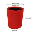 thumbnail image 2 of Uxcell Neoprene Insulated Reusable Coffee Tea Cup Sleeve Red Pack of 2, 2 of 6
