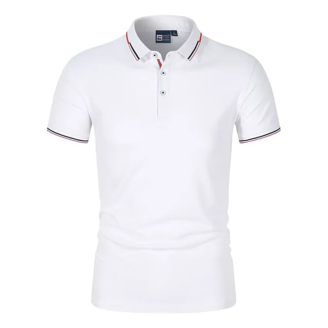 Camisa De Polo Masculino De Moda De Manga Corta