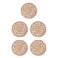 thumbnail image 3 of relayinert Exquisite Carved Corner Onlay Applique Frame for Home Furniture Craft Wood 12cm 5Set, 3 of 6